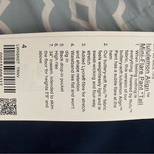 Lululemon Athletica Black flare pants